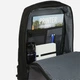 Рюкзак тканевый 21 л вмещает формат А4 Nikibo Pioneer 30012305 Черный (5906203900978) - изображение 6