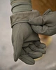 Зимові рукавички Softshell Олива вітронепроникні, водовідштовхувальні, швидкосохнучі L - зображення 3
