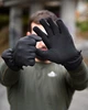 Зимові рукавички Softshell Black вітронепроникні водовідштовхувальні швидкосохнучі XL - зображення 5