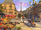 Puzzle Ravensburger Paris An Evening Walk 500 elementów 12000198 (4005555001980) - obraz 2