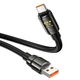 Кабель HOCO Type-C Joy charging data cable U143 |1.2m, 5A| Black - зображення 6