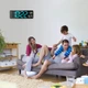 Часы Deepfox DS-6629 LED цифровые электронные настенные/настольные Будильник Дата Температура 32х10,5см синий - изображение 13