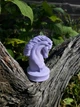 Свеча Конь лилового цвета Hand Made - изображение 5