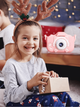 Цифровий дитячий фотоапарат для дівчинки на 2 камери Fun Kit GTM Camera HD Інтерактивні інтегровані ігри фото та відео зйомка протиударний Pink (112PMP) - зображення 2