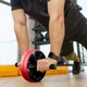 Ролик для пресса двойной Gymtek красный - изображение 9