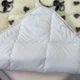 Одеяло полуторное двустороннее открытое из овчины Leri Max 21546 150х210 см бежевое - изображение 3