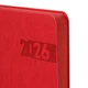 Дневник-деловая записная книжка А5 Leo Planner датированный 2026 "Boss", мягкая, красная, 368 страниц (252636) - изображение 2