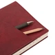 Дневник-деловая записная книжка А5 Leo Planner датированный 2026 "Credo", интегральная, бордовая, 368 страниц (252645) - изображение 4