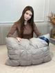Подушка тесто из из полиефирного волокна Hotel pillow 19535 50х70 см серая - изображение 7