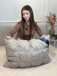 Подушка тесто из из полиефирного волокна Hotel pillow 19535 50х70 см серая - изображение 8