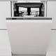 Посудомийна машина Whirlpool вбудована, 10компл., A+++, 45см, дисплей, інвертор, 3й кошик, білий - изображение 5