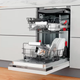 Посудомоечная машина Whirlpool WSIO3O34PFEX встраиваемая, 10компл., A+++, 45см, дисплей, инвертор, 3я корзина, белый - изображение 7