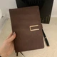 Продарочный ежедневник с ручкой для учителя (надпись можно изменить) шоколадний - изображение 6