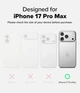Защитное стекло Ringke Easy Slide Tempered Glass 2-Pack для iPhone 17 Pro Max Black (G4as1123) - изображение 15