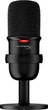 Микрофон HyperX SoloCast USB конденсаторный, кардиоидный, кнопка отключения звука, черный (HX-MICSC-BK) - изображение 1
