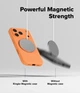 Чехол Ringke Silicone Magnetic для iPhone 17 Pro Tangerine (SIMG1088E91) - изображение 4