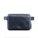 Шкіряна поясна сумка Dropbag Mini синя - изображение 10
