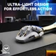 Мышь Attack Shark G3 PRO Игровая 2.4G/Bluetooth/Проводная, с зарядной док станцией, PixArt PAW3311 - Белый - изображение 12