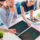 Графический планшет для рисования и заметок Доска для рисования 16" LCD Writing Tablet 34.8×23.3×0.5 см Синий - изображение 5