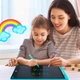 Графический планшет для рисования и заметок Доска для рисования 16" LCD Writing Tablet 34.8×23.3×0.5 см Красный - изображение 8