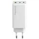 Зарядное устройство ColorWay C101B GaN Mini 100W PD PPS 2xUSB-C + USB-A white (CW-CHS061PD-WT) - изображение 3