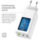 Зарядное устройство ColorWay C101B GaN Mini 100W PD PPS 2xUSB-C + USB-A white (CW-CHS061PD-WT) - изображение 10