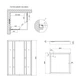 Душевая кабина Lidz Wawel SC90x90.SAT.LOW.GR, стекло тон. 4 мм + Lidz Душевой поддон KAPIELKA ST90x90х14 - изображение 2