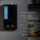 Колонка газова димохідна Thermo Alliance JSD20-10GD 10 л панель скляна Black - зображення 3