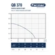 Насос поверхневий Farmer QB 0.37 кВт, H 35м, Q 30л/хв - изображение 6
