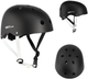 Kask Nils EXTREME MTW001 L 58-61 cm Czarny (5907695520200) - obraz 2