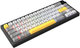 Klawiatura bezprzewodowa Ajazz AK650 Dream Weaving switch USB/Bluetooth Czarny/Szary (AK650-DW-BGY) - obraz 5