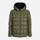 Куртка демисезонная с капюшоном двусторонняя мужская Jack & Jones 12278780 M Black (5715724884953) - изображение 7