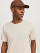 Футболка хлопковая длинная мужская Jack & Jones 12151955 2XL Moonbeam (5715605829233) - изображение 5