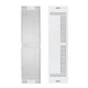 Белая мощная телескопическая кухонная вытяжка Perfelli TLS 9833 W LED Strip, сенсорная, 90 см, 1200 куб.м. - изображение 6