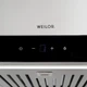 Сенсорна кухонна витяжка настінна декоративна Т-подібна WEILOR PGS 9230 IG 1000 LED Strip, шириною 90 см - зображення 5