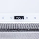 Белая сенсорная мощная телескопическая кухонная вытяжка WEILOR PTS 9265 WH 1300 LED Strip, 90 см, 1300 куб.м. - изображение 4