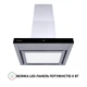 Черная мощная Т-образная кухонная вытяжка Perfelli TS 6635 I/BL 1000 LED, настенная декоративная, 60 см - изображение 3