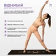 Коврик для йоги EasyFit BlackMoon (замша-каучук) черный (EF-1926-2) - изображение 6