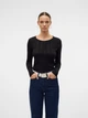 Лонгслив длинный женский Vero Moda 10316915 XS Black (5715610157963) - изображение 1