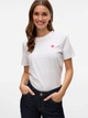 Футболка хлопковая женская Vero Moda 10316991 S Bright white (5715723193643) - изображение 1