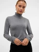 Гольф-водолазка женская Vero Moda 10320450 S Medium grey (5715607953653) - изображение 1