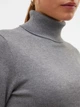 Гольф-водолазка женская Vero Moda 10320450 S Medium grey (5715607953653) - изображение 3