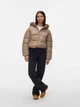 Куртка зимняя короткая женская Vero Moda 10324383 XS Greige (5715730612786) - изображение 4