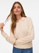 Джемпер женский Vero Moda 10331614 L Natural melange (5715726818277) - изображение 1