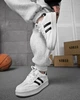 Жіночі кросівки Samba White/Black НП4536 розмір 36 устілка 23.5 см Білі - зображення 8