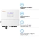 Гібридний інвертор Solis S6-EH3P20K-H 20KW HV-battery 4 MPPT Wi-Fi 220/380V Трифазний - зображення 2
