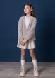 Кардиган для дівчинки Mevis 5581-02 бежевий 134 - изображение 3