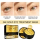 Гидрогелевые патчи под глаза EELHOE 24K Gold Eye Mask с коллагеном и гиалуроновой кислотой 60 шт - изображение 5