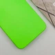 Чохол TPU GETMAN Liquid Silk Full Camera для Samsung Galaxy S21 FE Салатовий / Neon Green - зображення 2