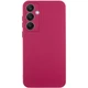 Чохол TPU GETMAN Liquid Silk Full Camera Samsung Galaxy S24+ Бордовий / Marsala - зображення 1
